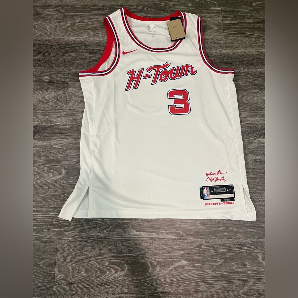 Houston Rockets Kevin Porter Jr #3 Nike  2023/24 Swingman Jersey City Edition XL